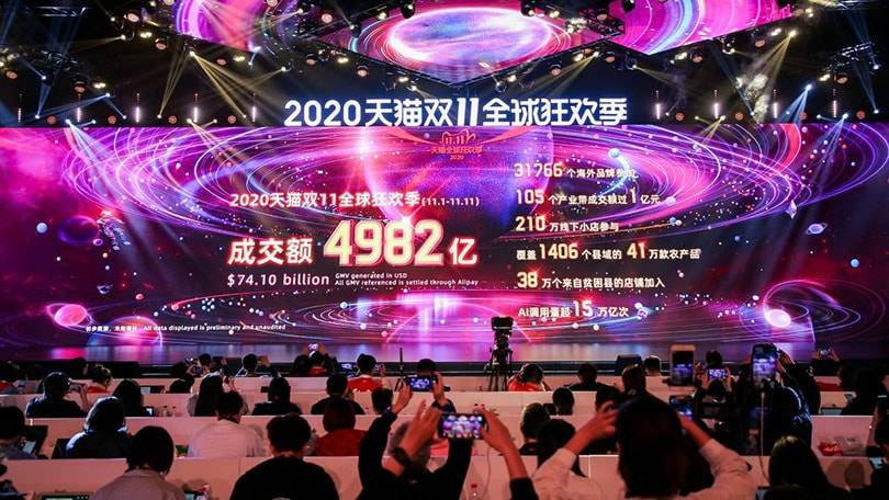 Alibaba constata la salud de la economía china: dispara un 26 por ciento las ventas en el “Día del Soltero”