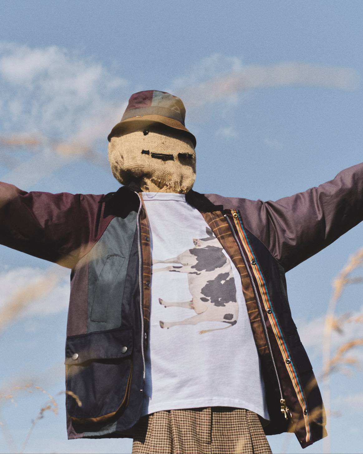 Paul Smith Loves Barbour collaboration campaign