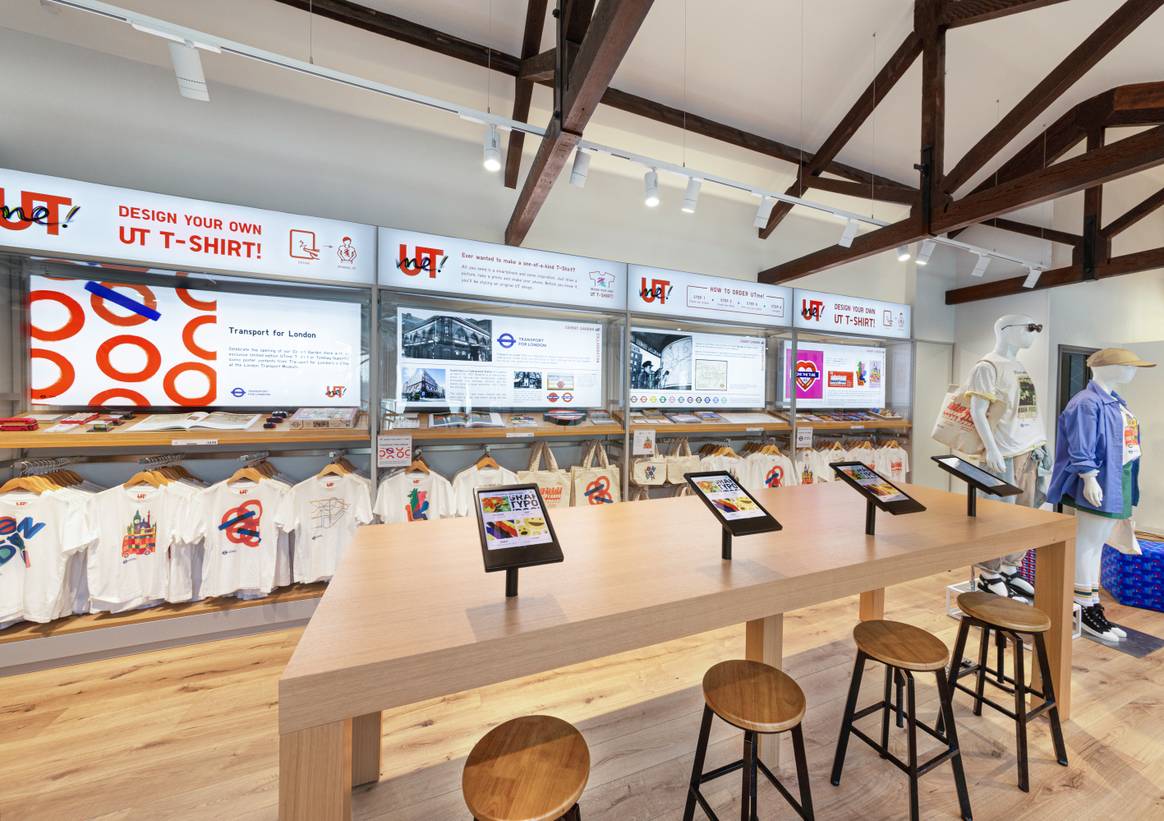 Image: Uniqlo; Covent Garden store