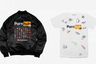 Adult website Pornhub launches fashion collection