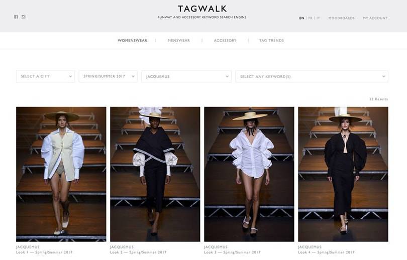 TagWalk, le moteur de recherche spécial mode