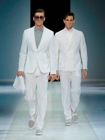Mailänder Modewoche und Pitti mit Männermode präsent
