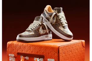 Louis Vuitton’s Nike ‘Air Force 1’ collaboration on display in New York exhibition