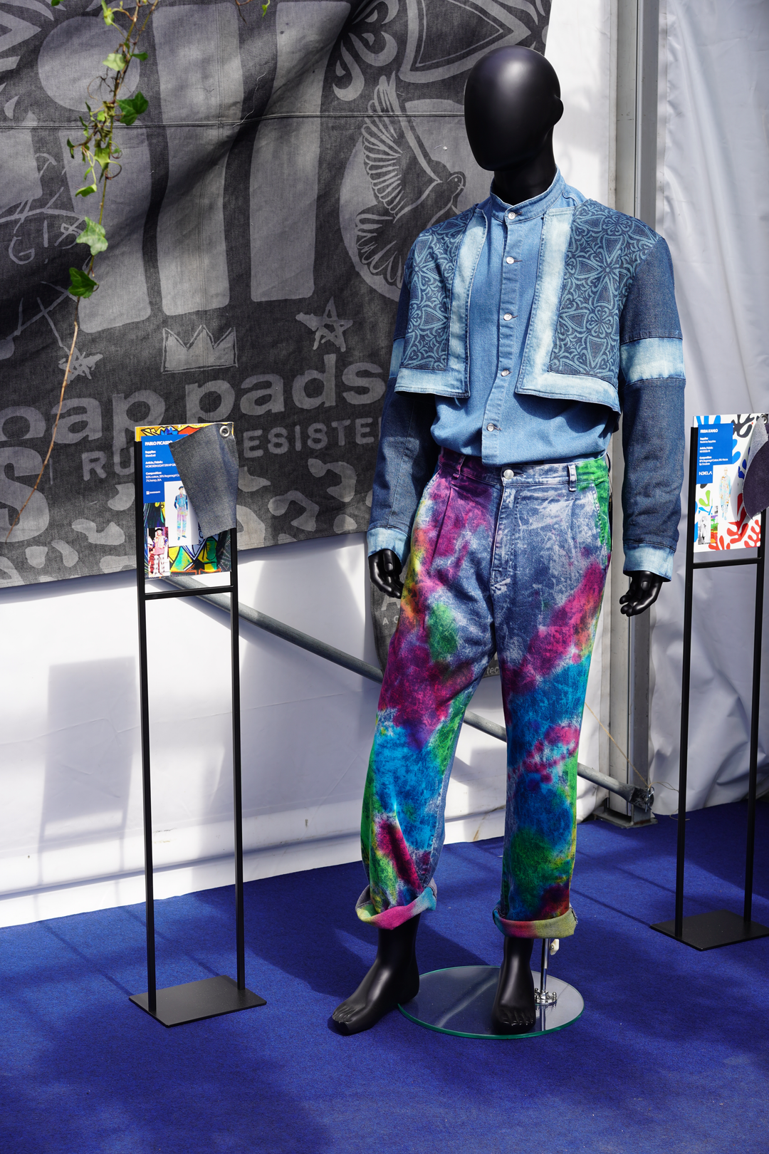 Picasso biedt inspiratie voor een extreme denim look.