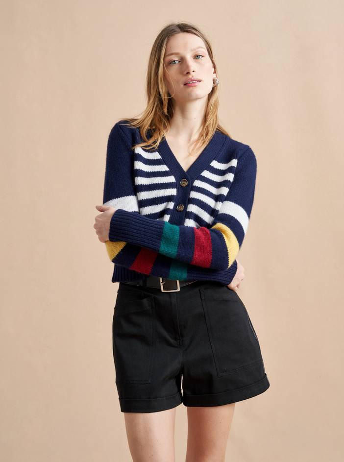 Mini Marin Cardigan | La Ligne
