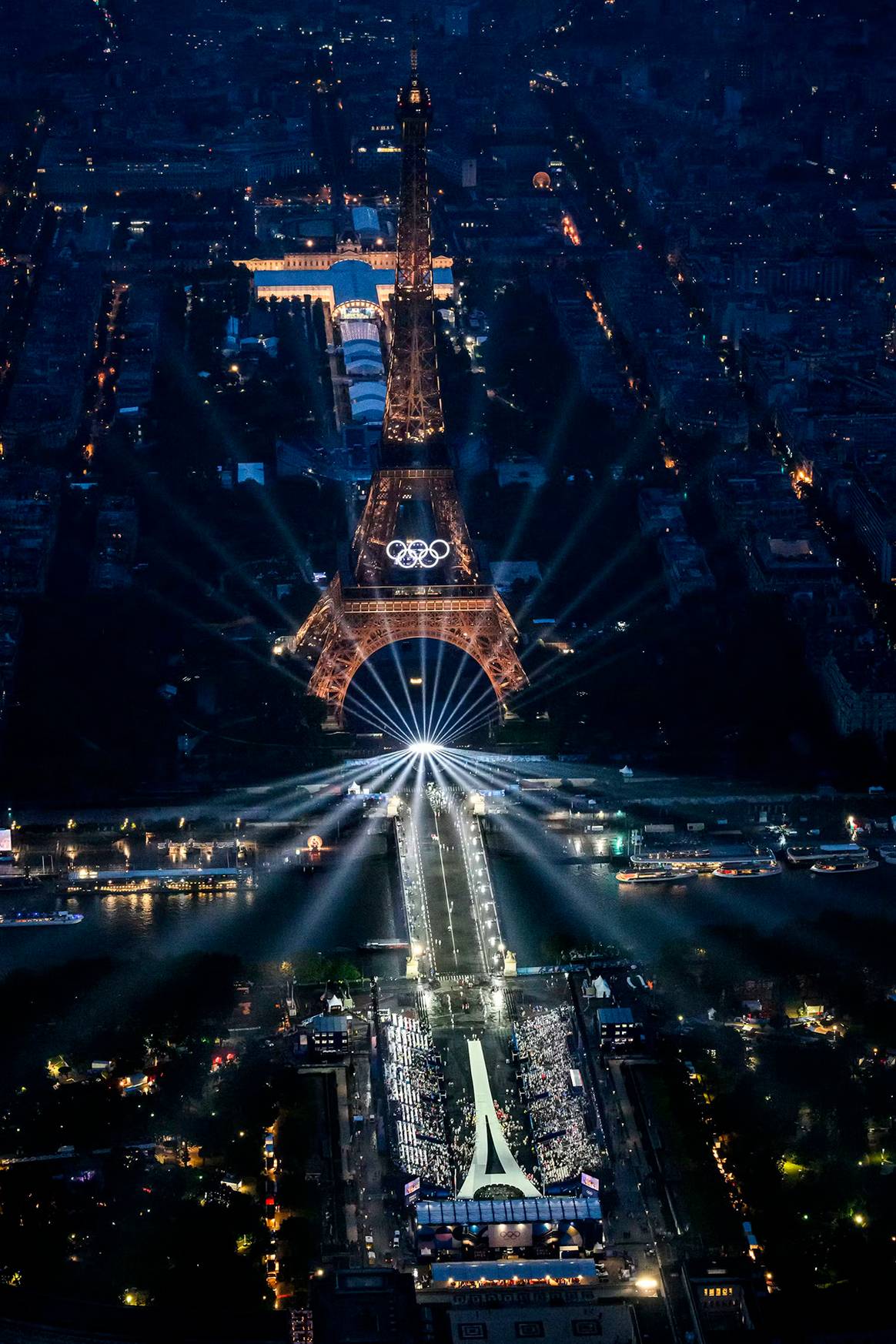 Ceremonia de inauguración de los Juegos Olímpicos de París 2024.