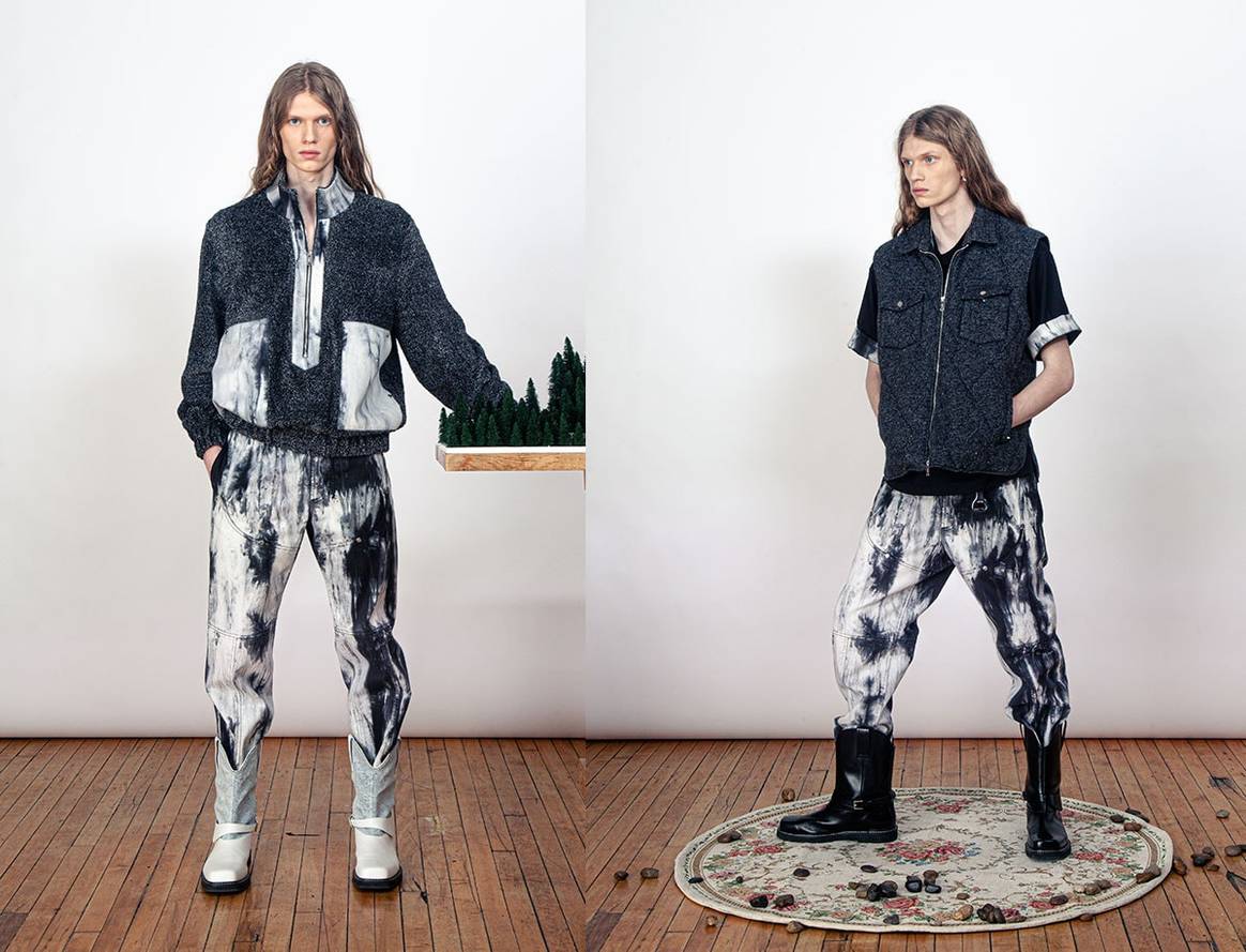 New York Fashion Week : Victor Li  s'inspire des plaines du Wyoming