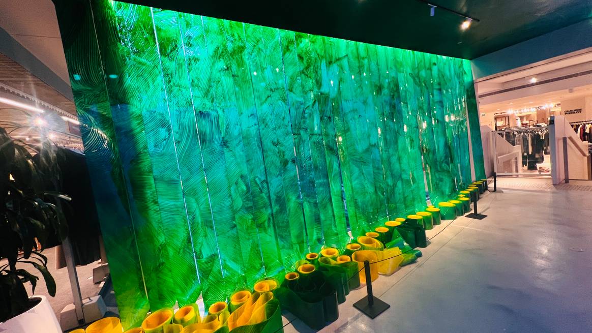 La passerelle de la Samaritaine vue par l’artiste Elsa Tomkowiak