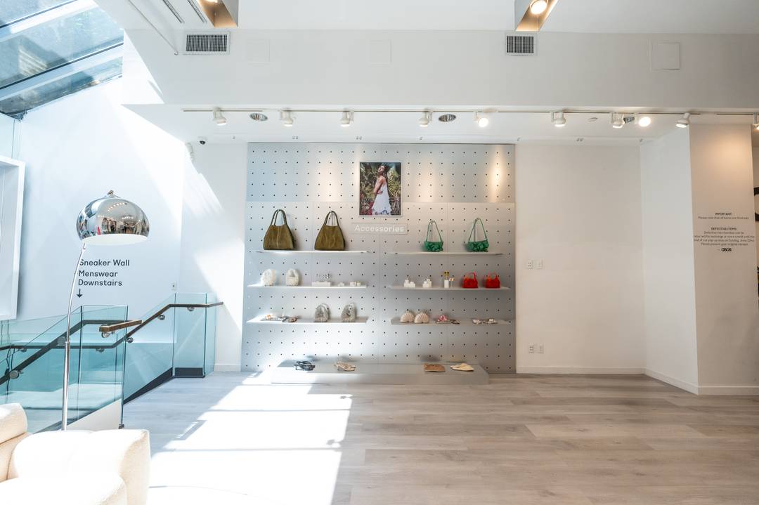 Asos New York pop-up store.