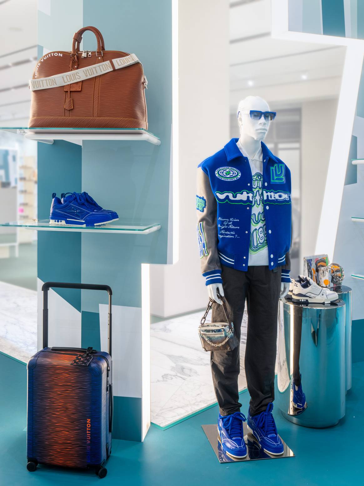 Pop-up store Louis Vuitton à Amsterdam.