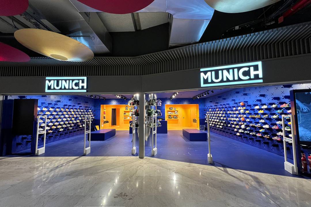 Tienda de Munich en la Terminal T4 del Aeropuerto Internacional Adolfo Suárez Madrid-Barajas.