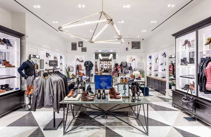 In picture: Cole Haan's first West Coast store