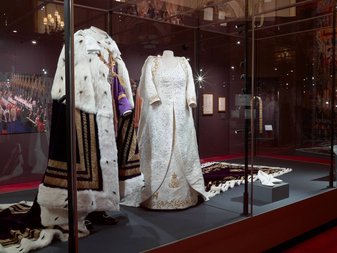 Their Majesties’ Coronation outfits