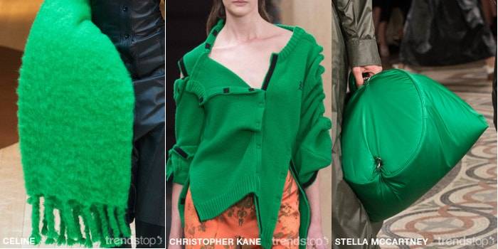 Fall Winter 2017-18 Womenswear Colour on the Catwalks