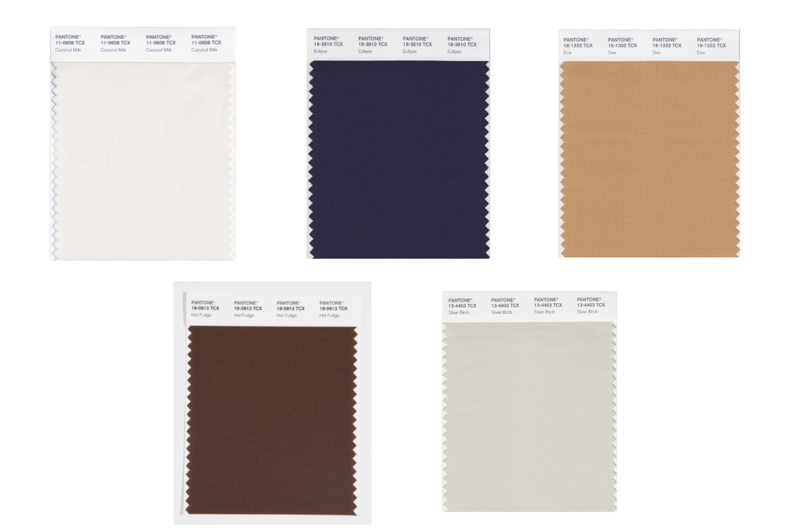 Image: Pantone; New York Fashion Week Colour Trend Report AW23