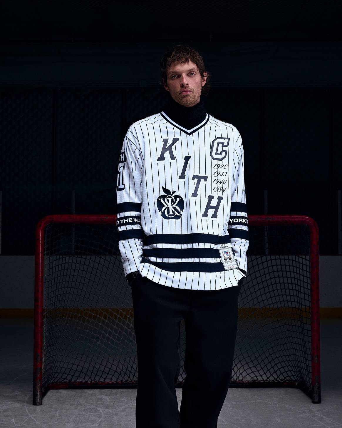 Kith for the New York Rangers collection