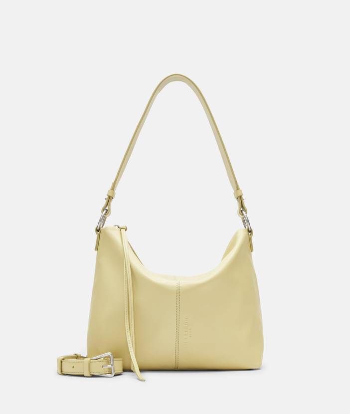 Handliche Tasche aus weichem Schafsnappaleder - grün | liebeskind berlin