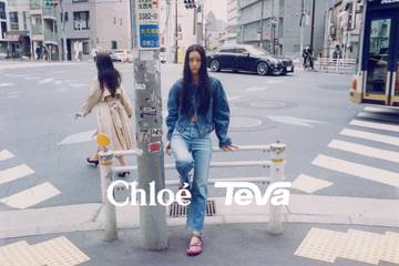 Chloé collaborates with footwear brand Teva