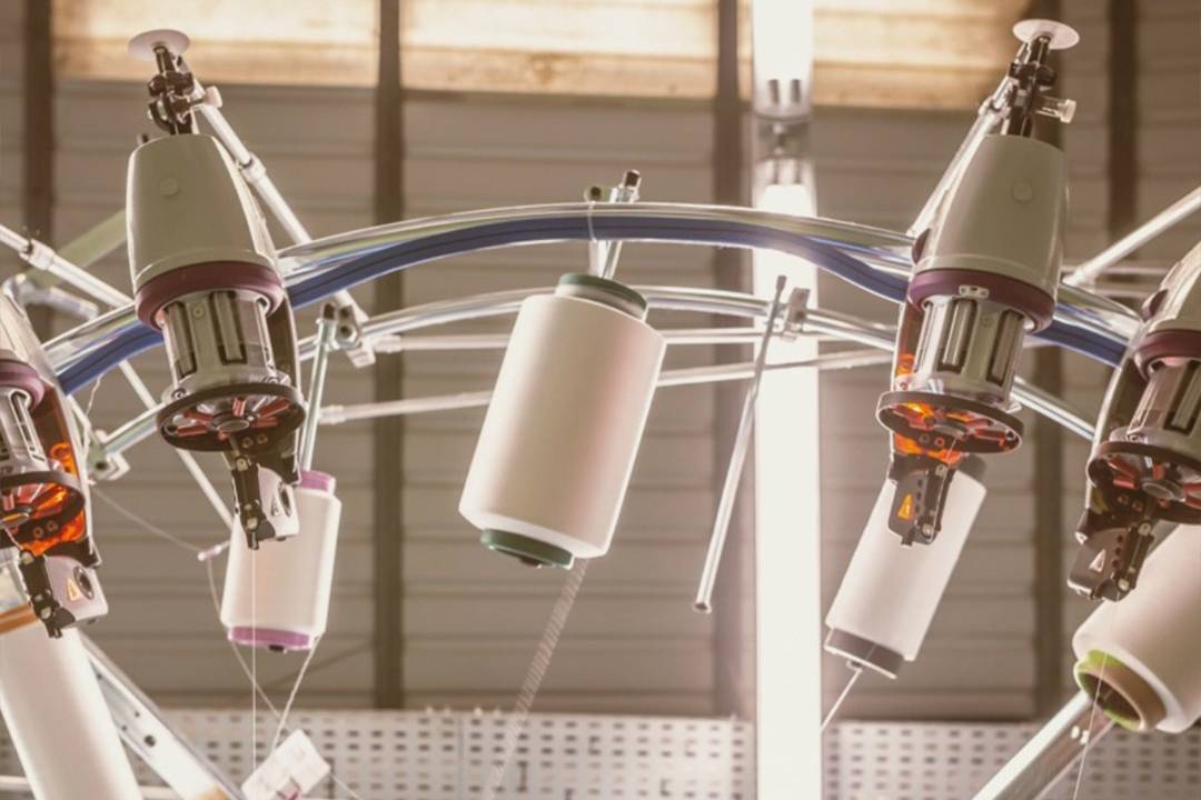 Interior de una planta de producción de Nextil.