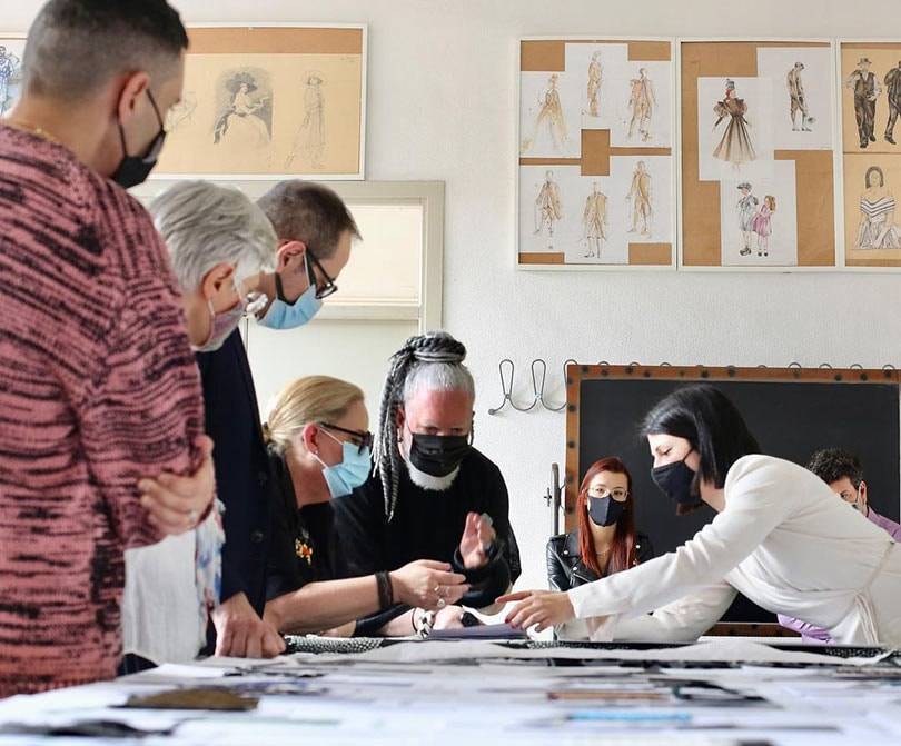 Students of Accademia Costume & Moda show final projects of first edition Fabrics Innovation Design Master