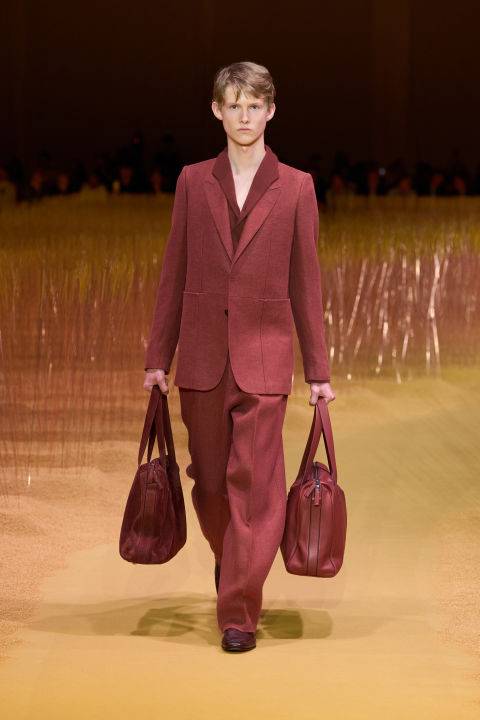 Zegna mannenmode SS25 Look 6