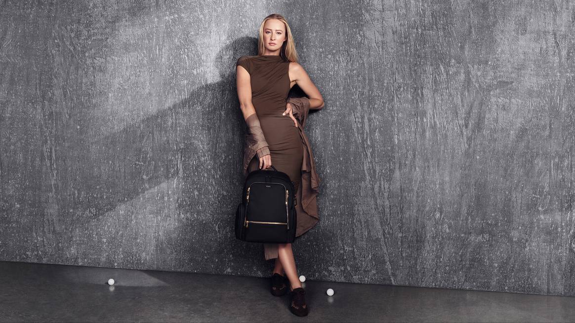 Nelly Korda für TUMI.
