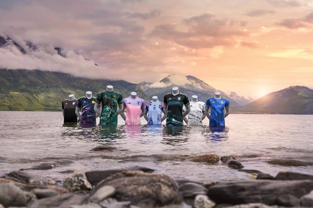 Maglie delle squadre nazionali per la Coppa del Mondo femminile FIFA 2023