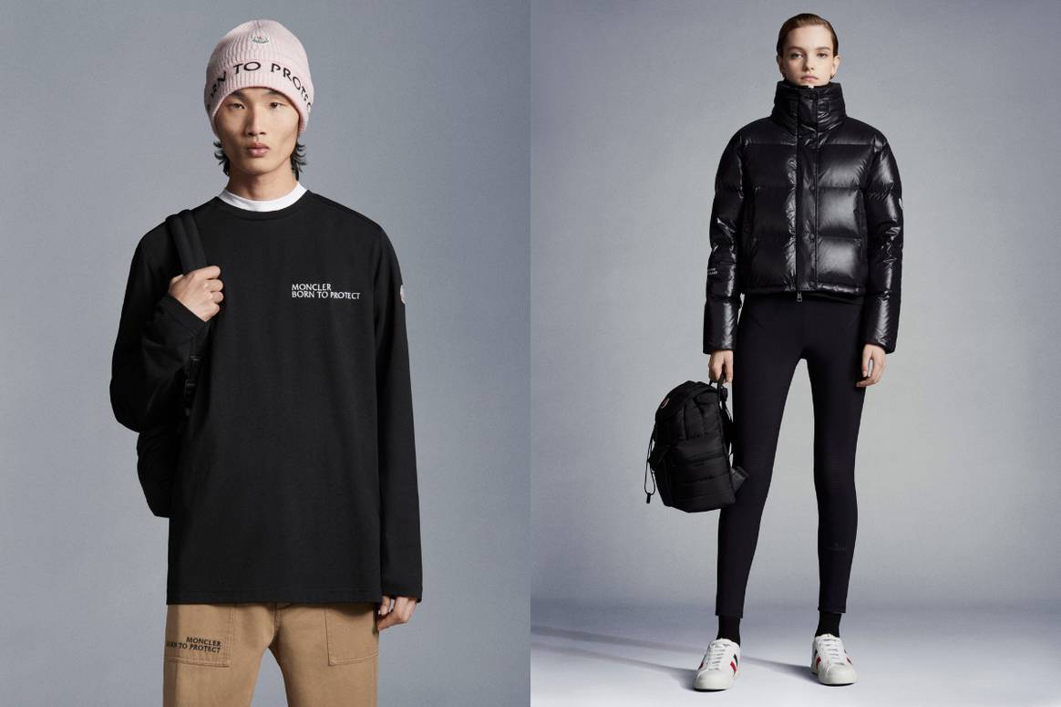Image: Moncler; 'Born to Protect'
collection