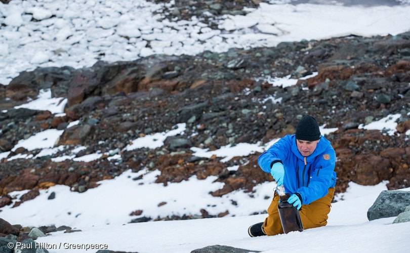 Greenpeace expedition finds microplastics in remote Antarctic waters