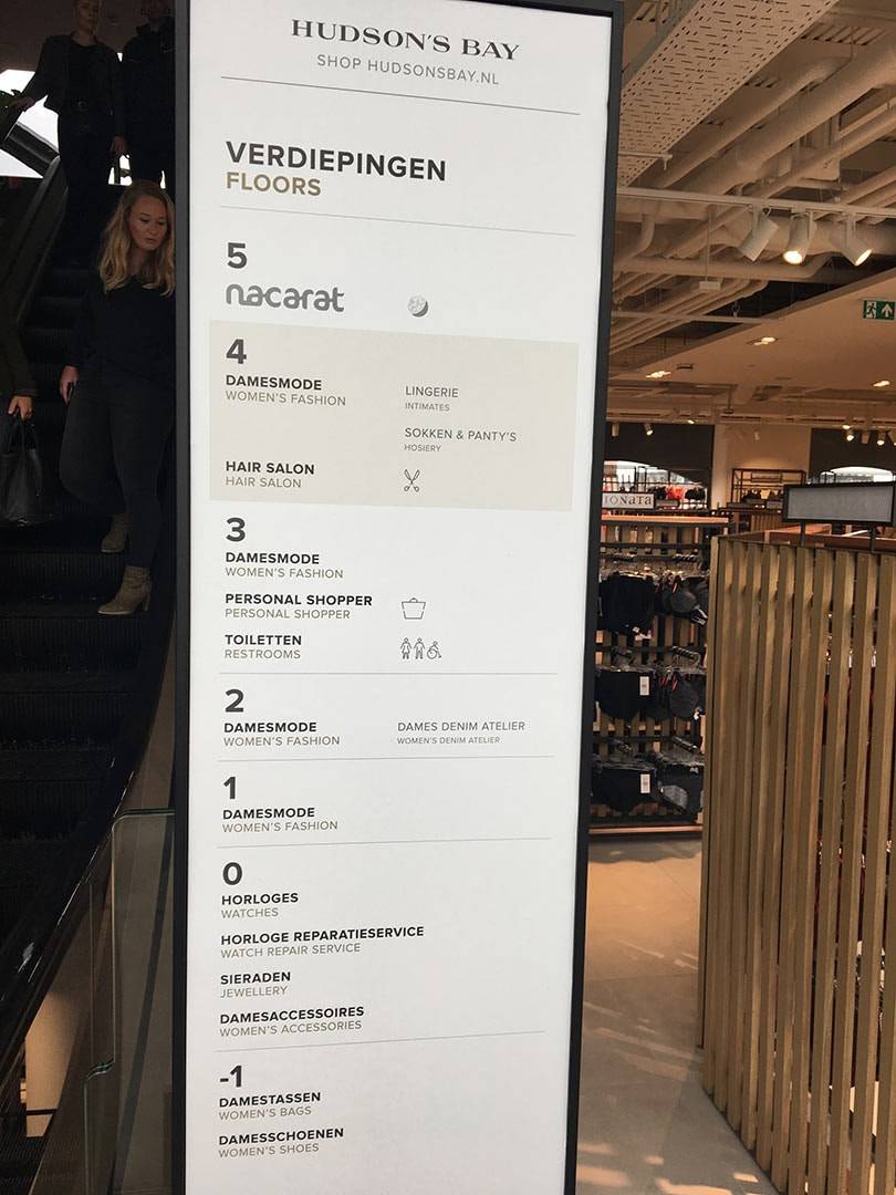 In beeld: Binnenkijken bij warenhuis Hudson's Bay Amsterdam