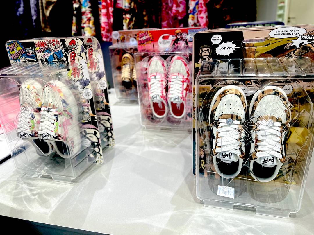 Sneakers KidSuper x BAPE