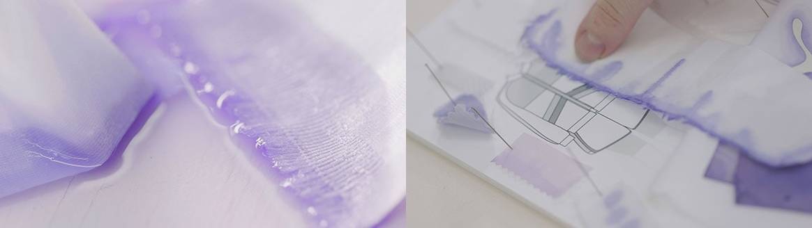 Levende kleuren: een sportswear-collectie geverfd met bacteriën