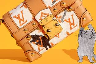 Louis Vuitton launches collection with former US Vogue editor Grace Coddington