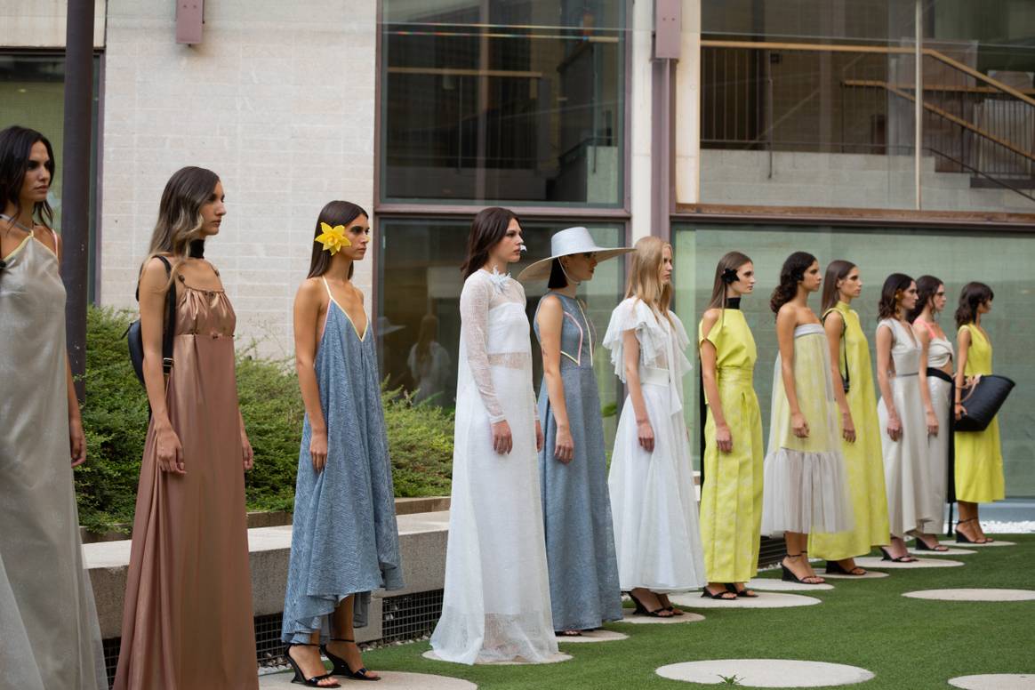 Créditos: Vega, colección SS24 de Pilar Dalbat, presentada en MBFW Madrid