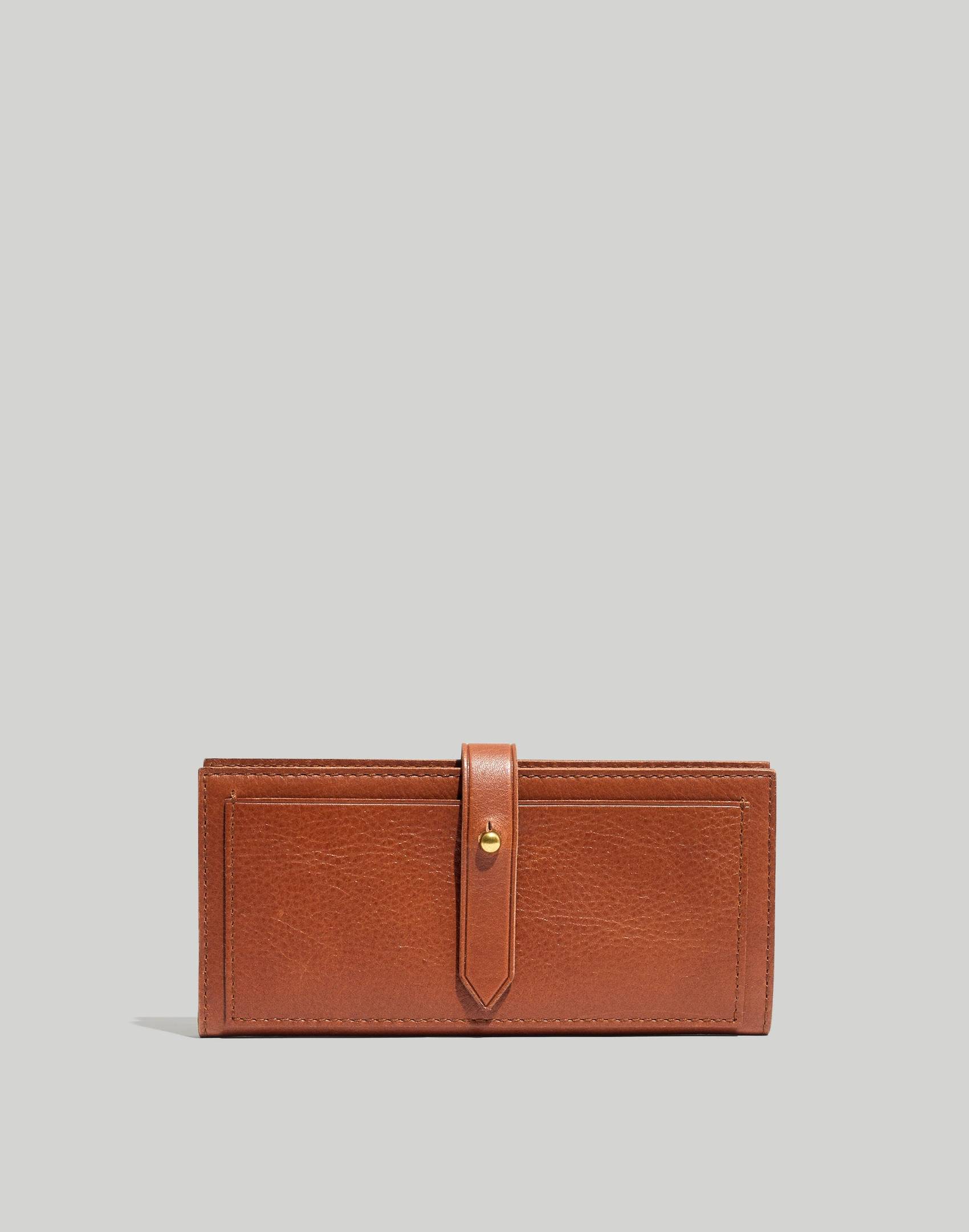 The Leather Post Wallet | Madewell