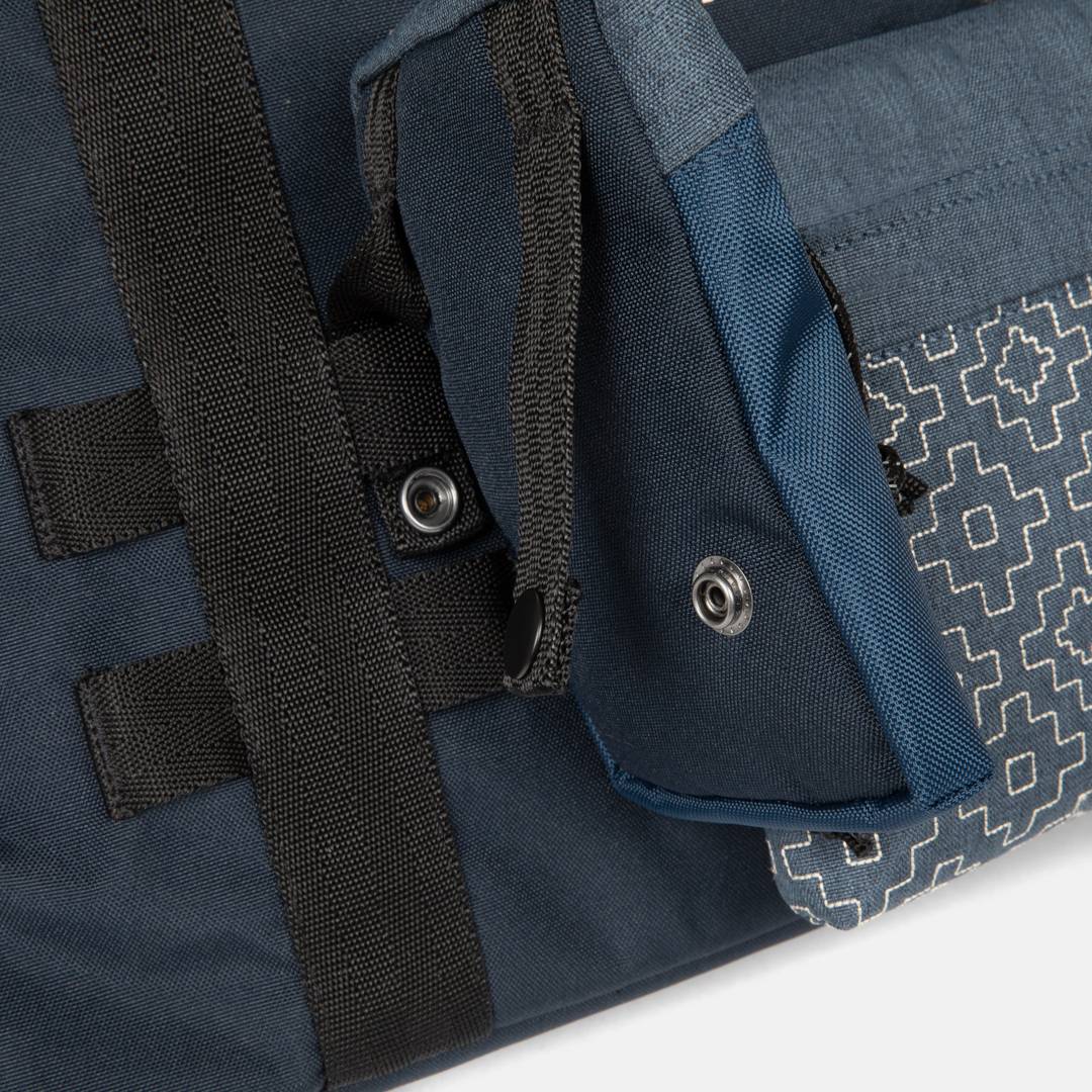 Denham x Eastpak collectie - beeld via Denham