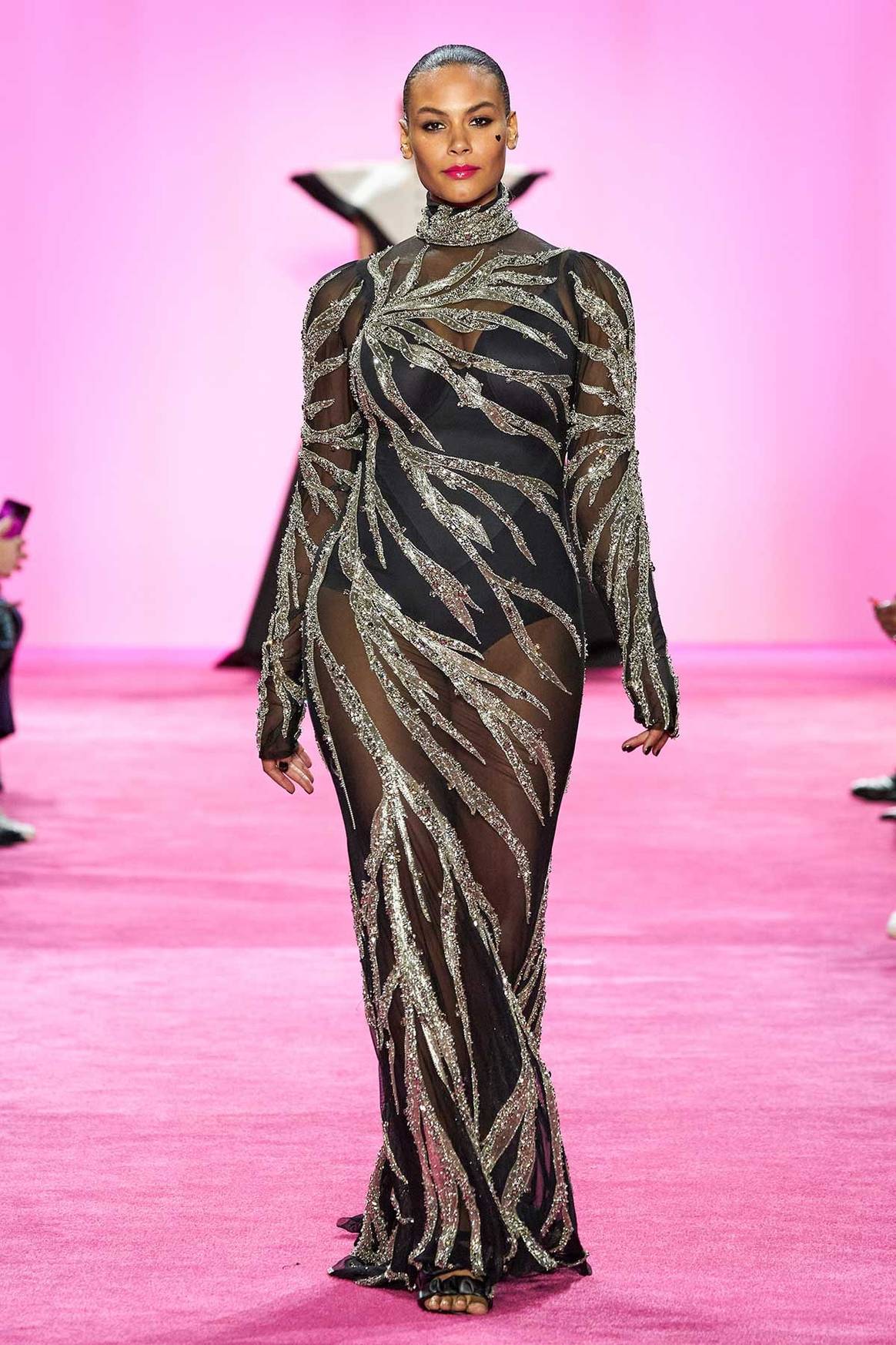 Christian Siriano finds Harley Quinn inspiration at NYFW