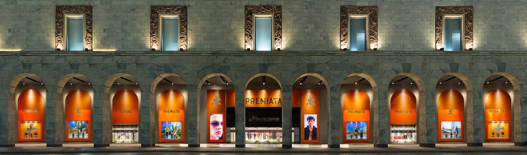 A completare il progetto, un pop-up Premiata al secondo piano