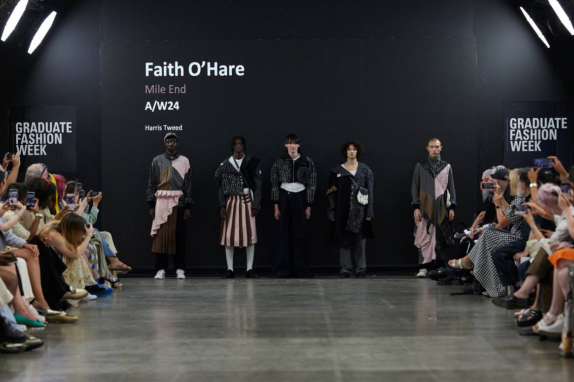 Credits: Image: Graduate Fashion Week / Shaun James Cox; Faith O'Hare, Edinburgh College of Art