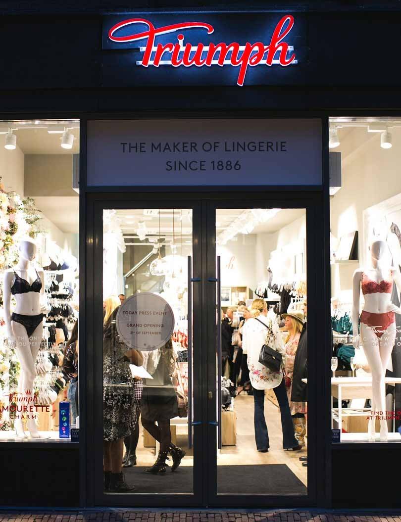 In Beeld: Triumph opent grootste winkel van de Benelux