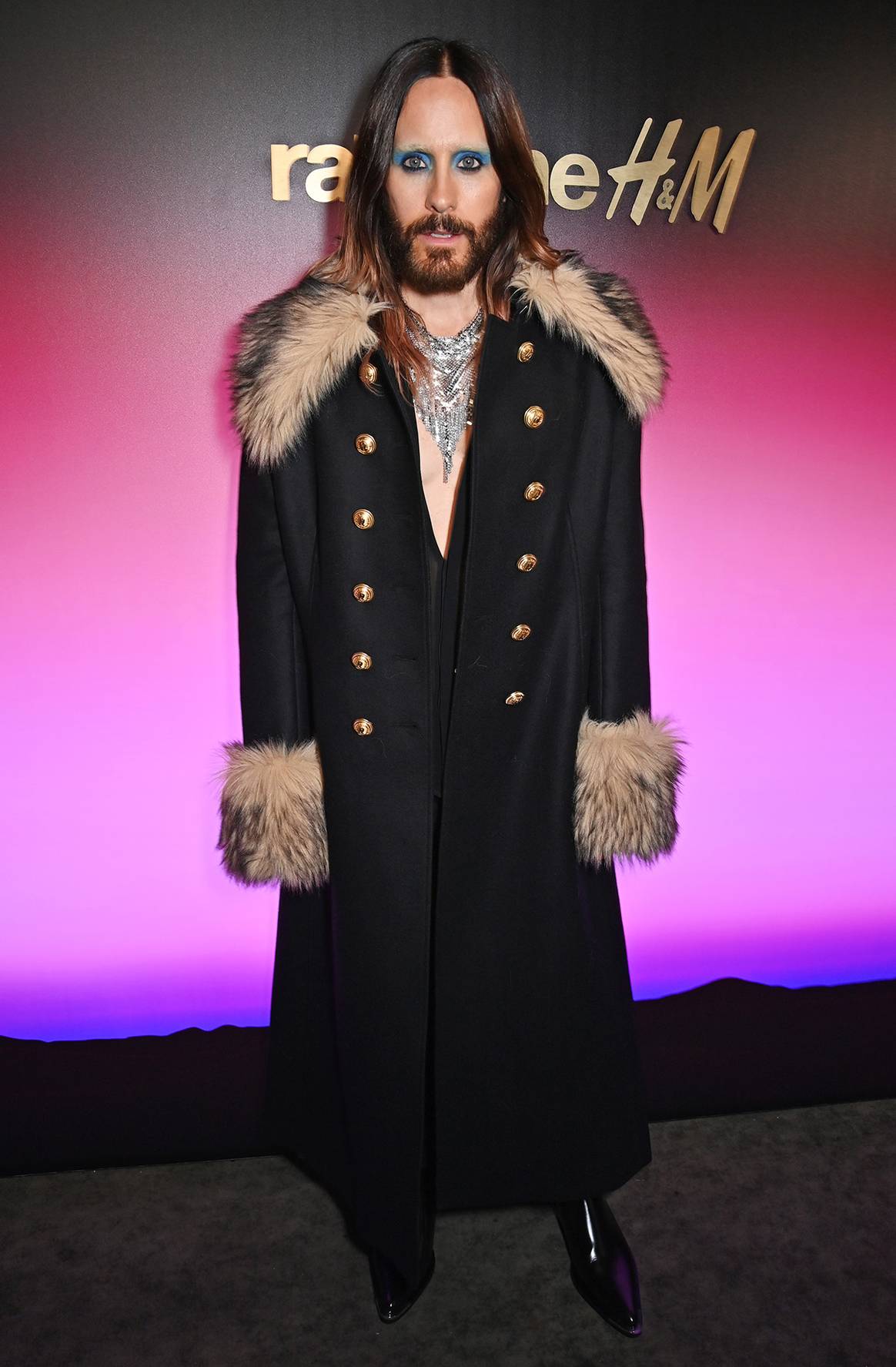 El actor estadounidense Jared Leto, durante la fiesta de presentación de la colección de H&M x Rabanne.