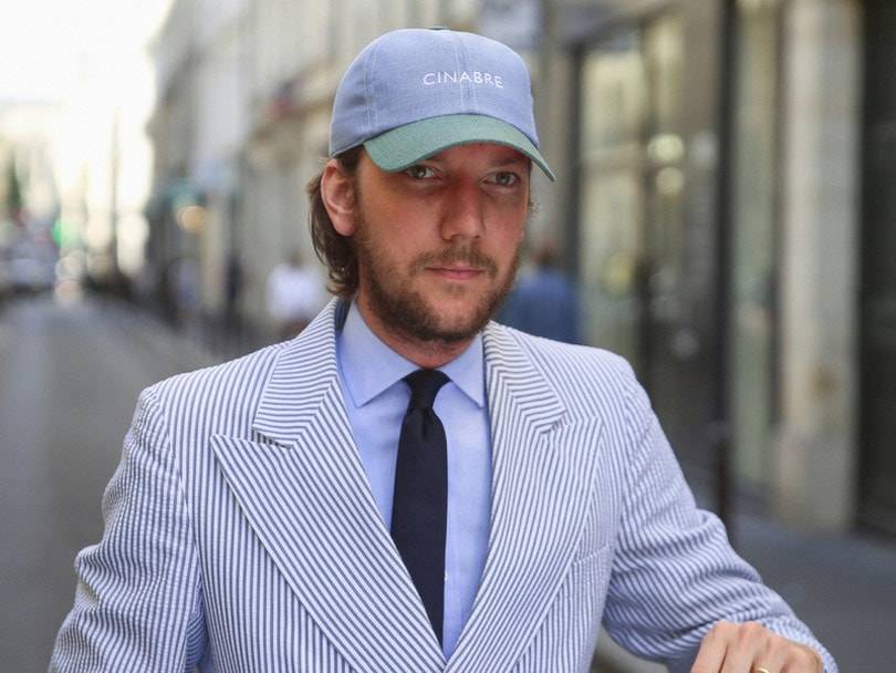 Cinabre lance sa collection de casquettes en tissu de cravate