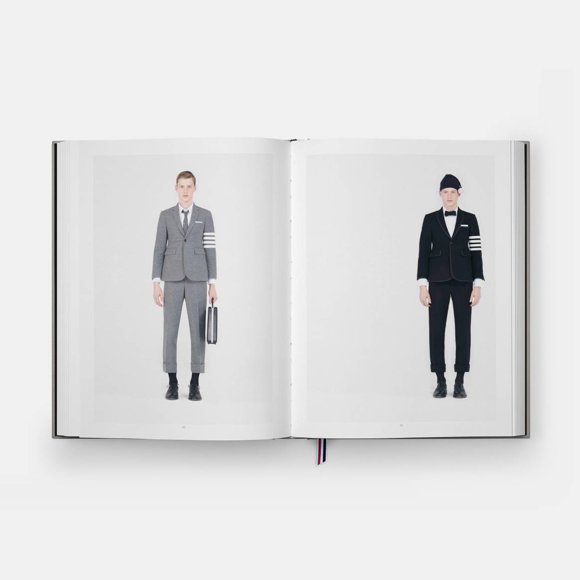 Thom Browne's book.