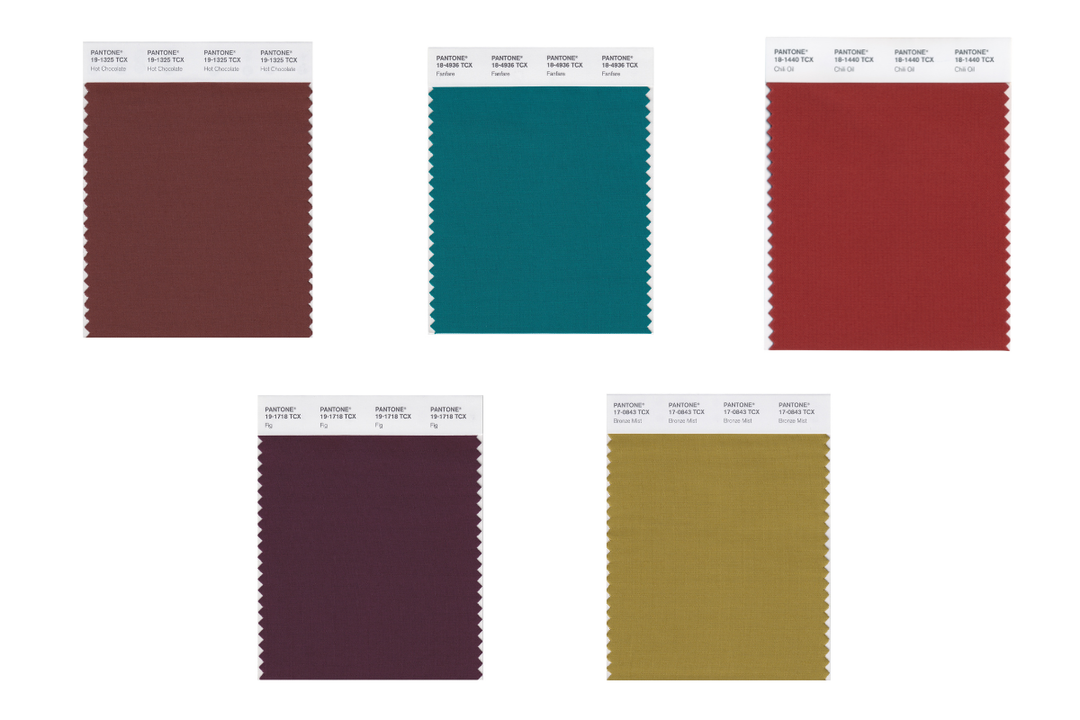 Pantone - LFW Autumn/Winter 2025 Colour Palette