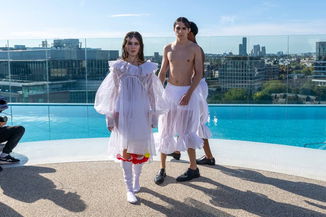 Credits: Elle Curzon Graduate show at London Fashion Week