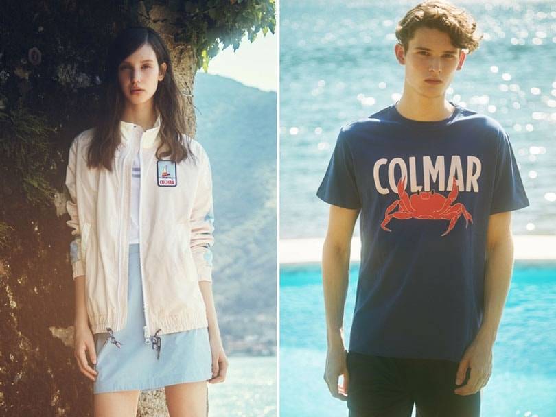 Esprit punchy pour la collaboration Colmar x Au Jour Le Jour printemps-été 2018