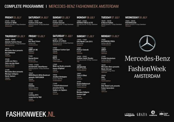 Mercedes-Benz FashionWeek Amsterdam vrijdag van start: Doutzen Kroes aanwezig bij catwalk show María Clè Leal