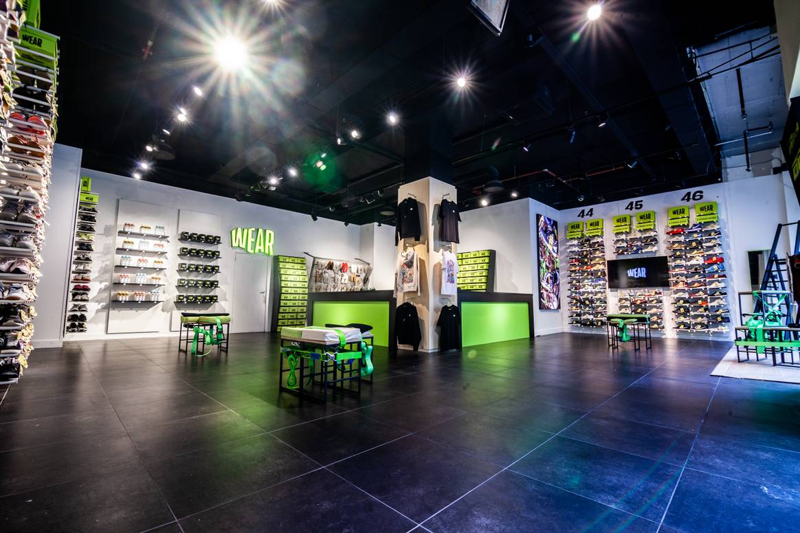 De Wear-winkel in de Rotterdamse koopgoot. Beeld: Wear