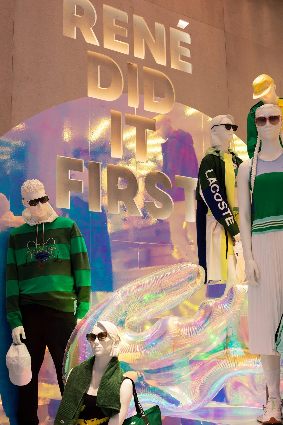 Lacoste Arena, beeld via Lacoste