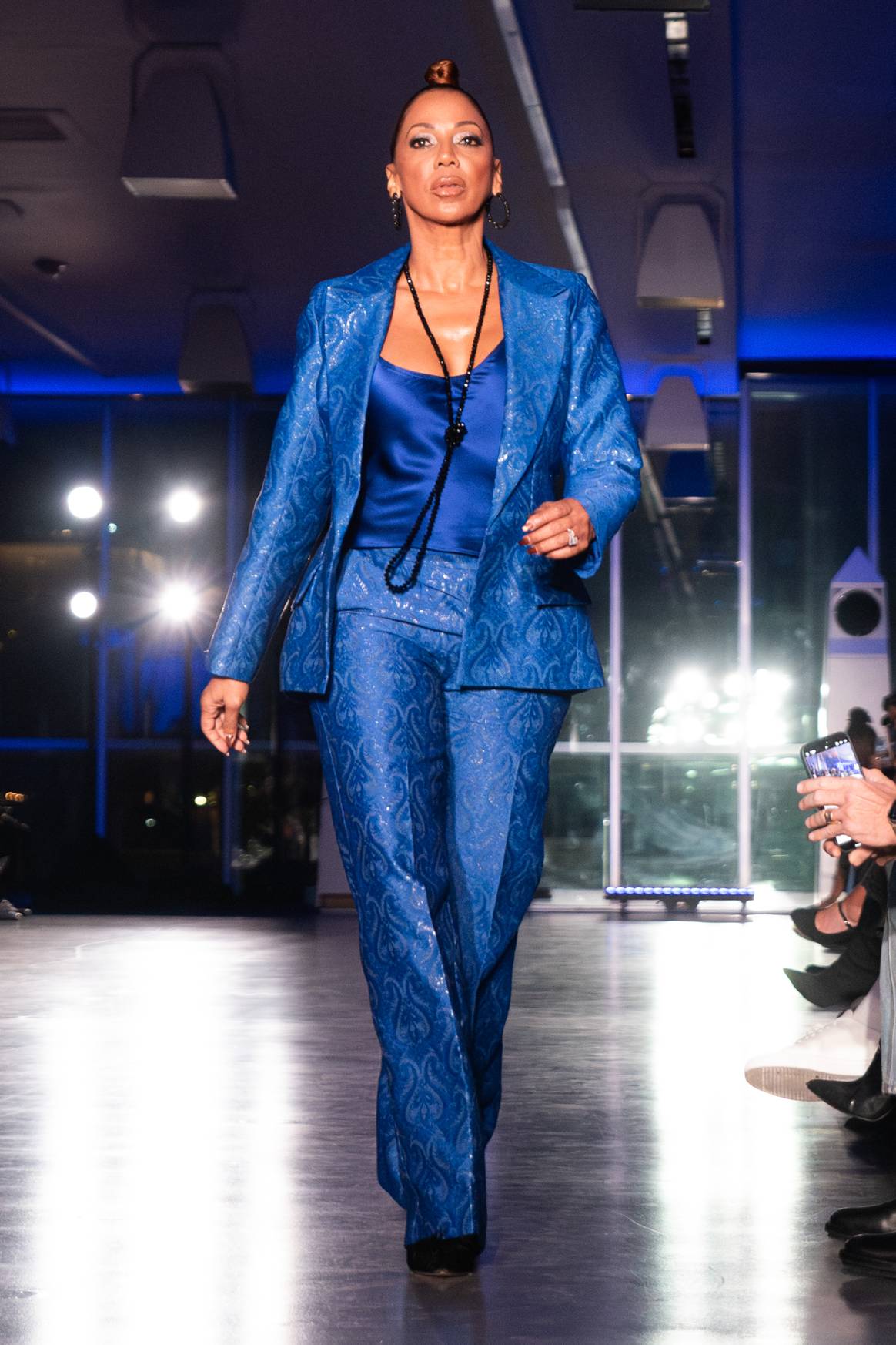 Blue Jacket Runway Show at LAFW